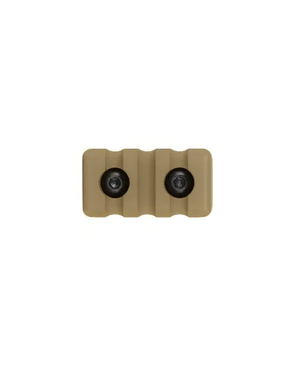 Szyna Picatinny 3 slot. montowana na M-LOK coyote