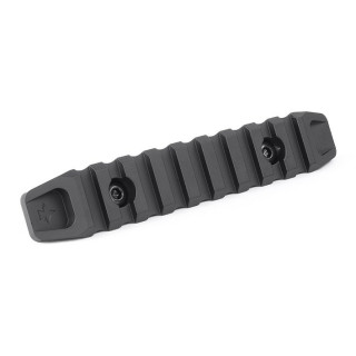 Szyna Picatinny 9 slot. mon. M-LOK z wyc. czarny